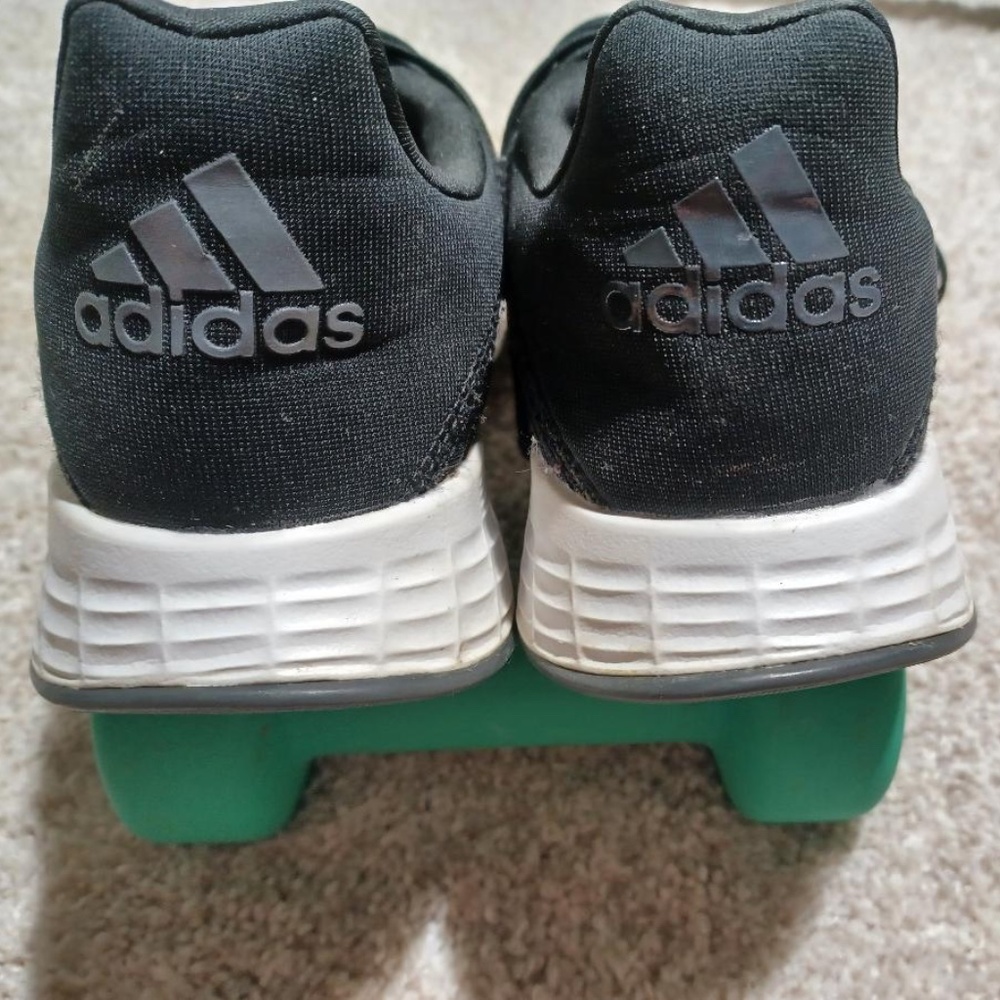 ADIDAS Black & White Womens Duramos SL 2.0 * 9.5M - Picture 7 of 8